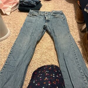 Wrangler Light Blue Women's Straight Leg Jeans